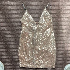Sparkly mini dress with tags